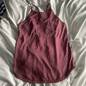 Breathable high neck tank